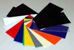 Many colours available for thermoforming products